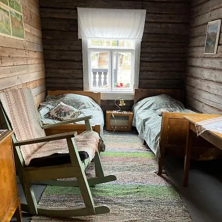 Vintage Atmospheric Log House